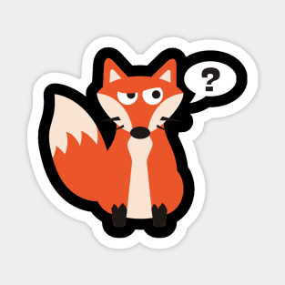 What The Fox? Sticker